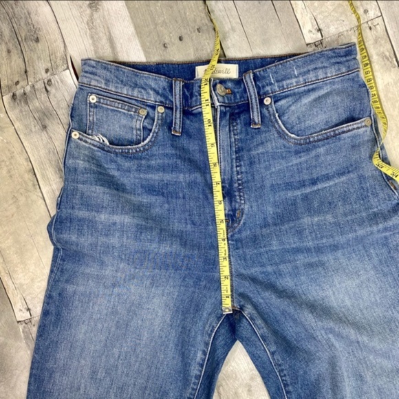 Madewell slim wide leg full length jeans size 29 - Picture 9 of 9